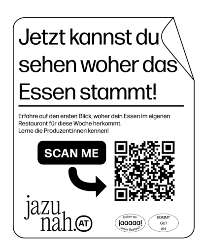 Ja zu nah - Tischaufsteller