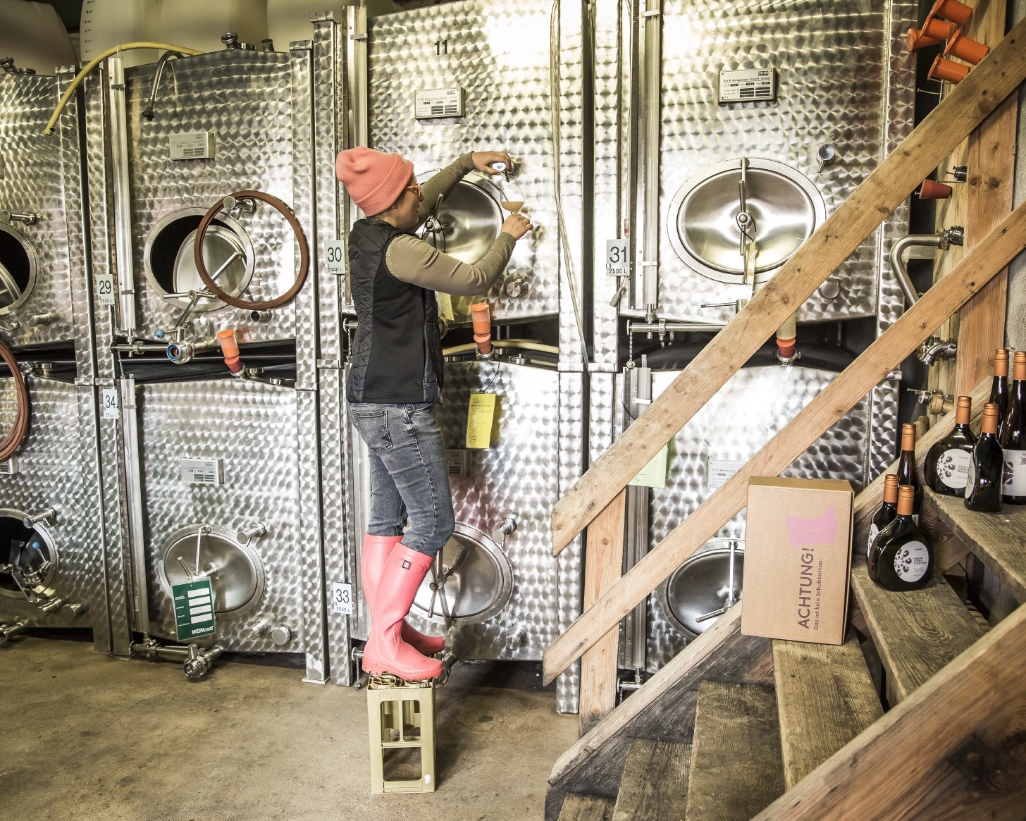 Ilonka Scheuring, Winzerin Weinbauerin in Margetshöchheim bei Würzburg